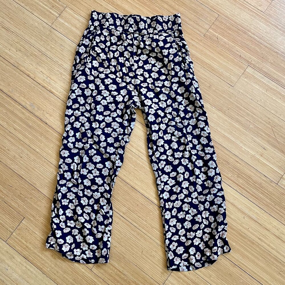 Ganni Wide Leg Silk pants